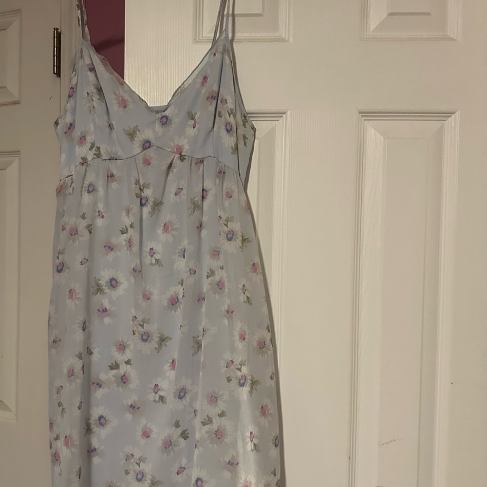 Floral Spaghetti Strap Dress